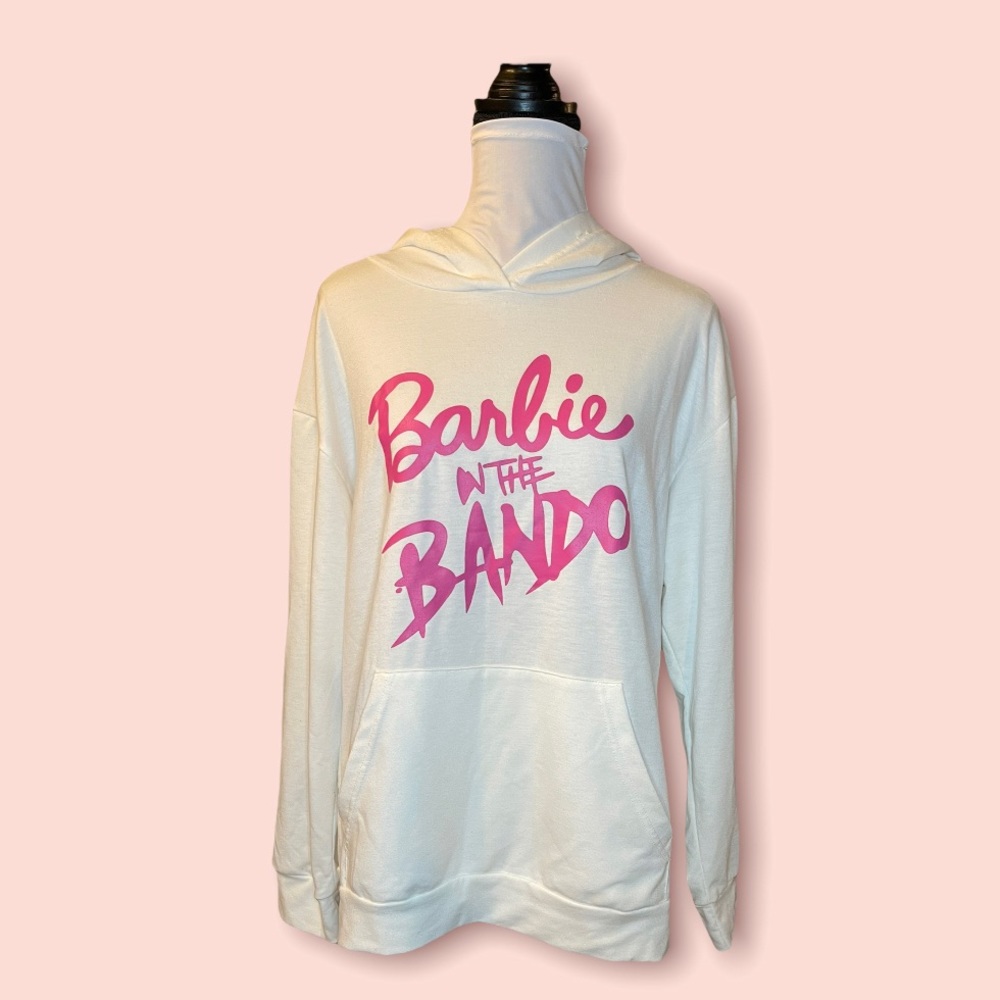 Blush Mark  White and Pink Sweater